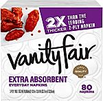 80-Ct Vanity Fair Everyday Extra Absorbent Premium Paper Napkin $2.12