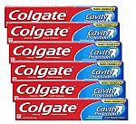 6-Pack 2.5-Oz Colgate Cavity Protection Toothpaste $4.38