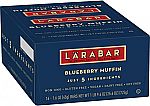 16-Ct 1.6-Oz Larabar Fruit and Nut Bars, Blueberry Muffin $4.37