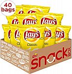 40-Pack 1 oz. Lay's Classic Potato Chips $10.62