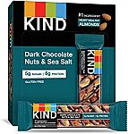 12-Count 1.4oz. Kind Bars (Dark Chocolate Nuts & Sea Salt) $8.55