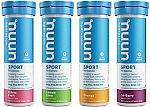4-Tube Nuun Sport: Electrolyte Drink Tablets $16.50 & More