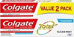 6-Pack Colgate Total Toothpaste $7.65
