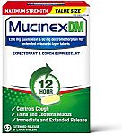 42-ct Mucinex DM Maximum Strength 12 Hour Tablets $17,75 & More 