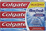 9-count 6oz Colgate Max Fresh Toothpaste $11.87  ($1.32 /each)