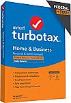 TurboTax Home & Business 2020 Tax Software (Federal & State) $65