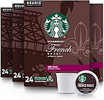 96-Count Starbucks French Roast Coffee K-Cups $38