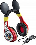 eKids Disney Junior Mickey Wired On-Ear Headphones $9.49 and more