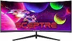 Sceptre 30" C305B-200UN1 Curved Gaming Monitor $159.97