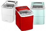 Insignia 26 Lb. Portable Icemaker with Auto Shut-Off $80 