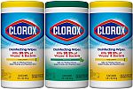 Clorox Disinfecting Wipes Value Pack, 75 Ct, Pack of 3 $5.49 YMMV