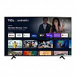 TCL 55" 55S434 4-Series 4K UHD HDR Smart Android TV $298