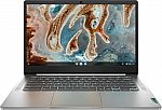 Lenovo Chromebook 3 14" Laptop Laptop (Mediatek MT8183 4GB  64GB) $129