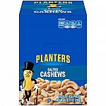 18 pack 1.5oz PLANTERS Salted Cashews $7.73
