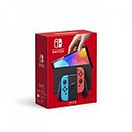 Nintendo Switch (OLED model) w/ Neon Red & Neon Blue Joy-Con $299
