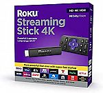 Roku Streaming Stick 4K 2021 with HDR & Dolby Vision $24.99