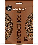 5.5-oz Wonderful Pistachios No Shells Bag (BBQ) $4 & More