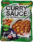 10 Pack of S&B Curry Sauce with Vegetables Mild packets $10.35