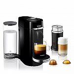 Nespresso VertuoPlus Deluxe by De'Longhi with Aeroccino Milk Frother $119.99