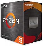 AMD Ryzen 9 5900X Unlocked Desktop Processor $222