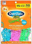 90-Ct DenTek Kids Fun Flossers $1.74