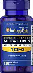 120-Ct 10-Mg Puritan's Pride Melatonin Rapid Release Capsules $2.78