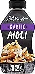 12-oz Kraft Mayo Garlic Aioli $2.10