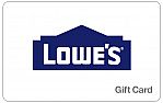 $100 Lowe's e-Gift Card $95 or $50 adidas eGiftCard $35