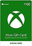 Costco Members: $100 Xbox Gift Card (Digital) $80, $50 Nintendo $40