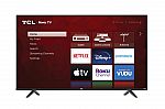 TCL 55" 4K UHD HDR Smart Roku TV $228