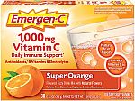 30-Ct Emergen-C 1000mg Vitamin C Powder Packets $6