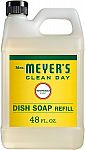 48-oz Mrs. Meyer's Clean Day Dishwashing Liquid Dish Soap Refill (Honeysuckle) $7.69