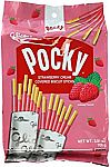 3.81-oz Glico Pocky Strawberry Cream Covered Biscuit Sticks (9 Individual Bags) $3.30