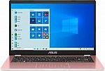 ASUS 14" HD Laptop (Celeron N4020, 4GB, 128GB) $219.99