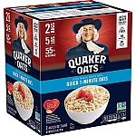 5LB Quaker Quick 1-Minute Oatmeal $4.49