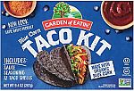 Garden of Eatin' Blue Corn Taco Dinner Kit, 12 Taco Shells $2.40