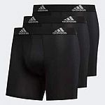3-Pack adidas Men's Climalite Boxer Briefs $11.25