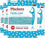 600-Count Plackers Twin-Line Dental Floss Picks  $9.14