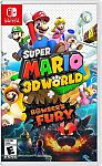 Super Mario 3D World + Bowser’s Fury - Nintendo Switch $49.99