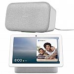 Google Nest Hub Max + Google Home Max Speaker (Chalk) $309