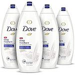 4-Pack 22-Oz Dove Body Wash (Deep Moisture) $13.73