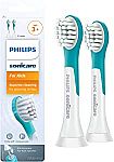 Philips Sonicare for Kids Replacement Toothbrush Heads, HX6032/94 $11