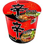 6-Pk 2.64-Oz Nongshim Shin Cup Noodle Soup $5