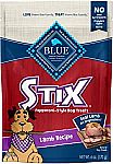 (price drop) 6-oz Blue Buffalo Blue Stix Lamb Recipe Pepperoni-Style Dog Treats $1.64