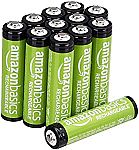 Amazon Basics Rechargeable Batteries: 12-Ct AAA $12, 8-Ct AA $13 & More