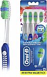 4 Ct Oral-B Indicator Color Collection Toothbrush (Soft) $2.80