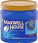 30.6-Oz Maxwell House Ground Coffee $3.49