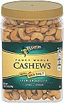 Planters Fancy Whole Cashews With Sea Salt, 33 Oz. Resealable Jar $11.88 & More