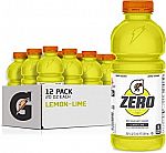 12-Pk 20oz Gatorade Zero Sugar Thirst Quencher $6.94
