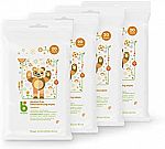 4-Pack of 20-Ct Babyganics Alcohol-Free Hand Sanitizer Wipes $3.95